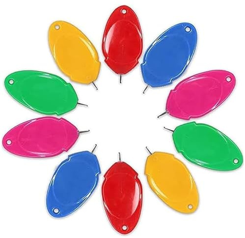 10 Pcs Needle Threaders, Hand Machine Sewing Tool for Hand Sewing, Sewing Crafting Knitting Craft Quilting DIY, Easy Insertion Needle Threader,Five Color