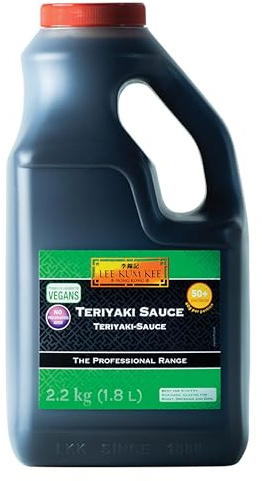 Lee Kum Kee Teriyaki Sauce – Würzsauce mit orientalischen Aromen – 1 x 1,8 l