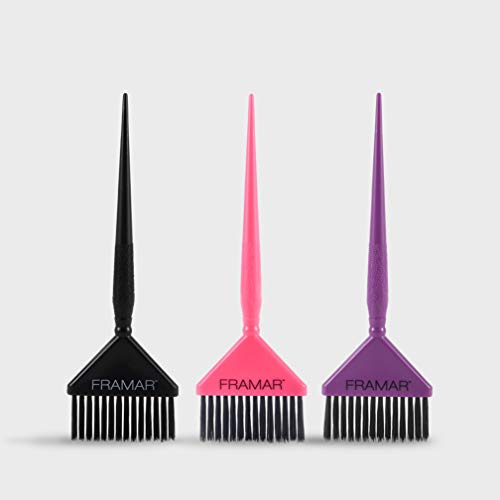 Framar Färbepinselset Triple Threat Set mit 3 Pinseln