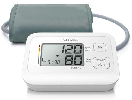 Citizen Digital Blood Pressure Monitors for Arm – Easy View Display Blood Pressure Machine with Irregular Heart Monitor and Hypertension Indicator, with Extra Large Cuff - Arm BP Machine for Home Use