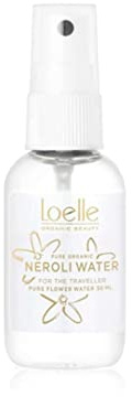 Loelle - Lotion Faciale Fleur d'Oranger Bio sans Alcool - Eau de Néroli 100% Pure - Tonique Visage Astringent - Tous Types de Peau - Spray Rafraîchissant - Base Maquillage - Fabriqué au Maroc (50ml)