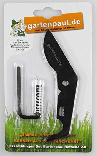 Gartenpaul Ersatzklingen Set für Gartenschere Ratsche 2.0