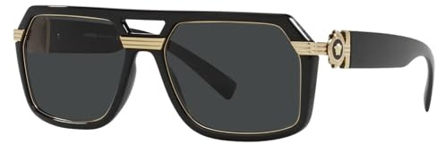 Versace 0VE4399 GB1/87 58 (VER14) Men's Black Sunglasses