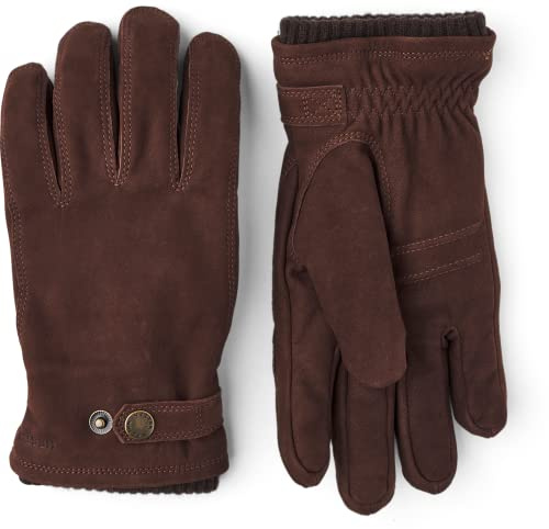 Hestra Herren Bergvik Nubukleder Isolierte Handschuhe für kaltes Wetter
