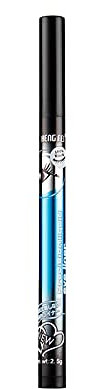 Pack of Colored Contacts for Eyes Strong Black Waterproof Sweat-Proof Non-Smudging Smoky Cool Liquid Eyeliner Quick-Drying Easy to Apply 9ml Eyeliner Tube (Blue, One Size)
