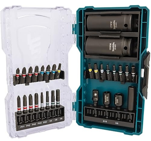 Makita E-12631 Kombi-Schraubendreher-Bit-Set, 30-teilig