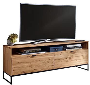 Woodroom Siona TV-Kommode, Eiche massiv geölt, BxHxT 150x57x40 cm