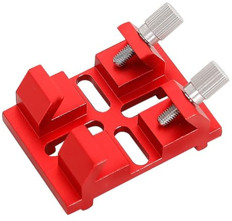Rordigo Basis des Teleskopsuchers, Basis der Schwanzplatte, Zubehör für astronomische Teleskope, Klemme, Kamera-Adapter, Rot