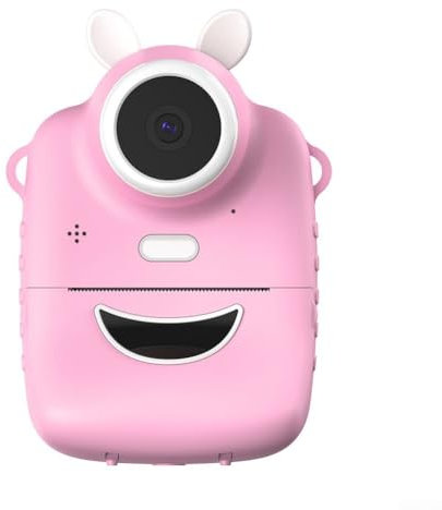 Appareil photo instantané pour enfants, 6,1 cm, avec fonction d'impression intégrée, cadeaux amusants pour filles et garçons de 3 à 12 ans