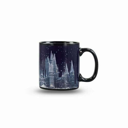 Half Moon Bay | Harry Potter | Hogwarts Castle | Heat-Changing Ceramic Mug | Official Merchandise | Large Tea Hot Chocolate Cup | Birthday or Christmas Gift for Fans