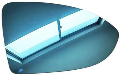 SQIFBA Außenspiegel Autospiegel Rückspiegel Spiegelglas Blauer Spiegel Für VW Für Golf 7 Lamdoan L Objektiv: 5G0 857 521 / 5G0 857 522 Spiegelglas beheizbar(rechts)