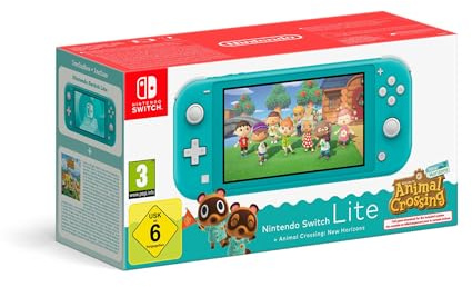 Nintendo Console Switch Lite + Animal Crossing: New Horizons (turchese)