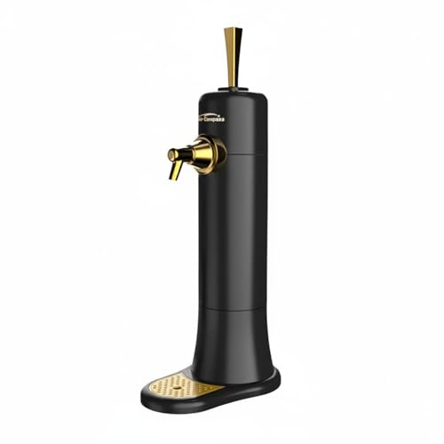 Amagogo Máquina de Espuma de Cerveza Dispensador Frother Servidor Dosificador Generador Mejora con Material y Silicona Fácil de Limpiar Adecuada para Pubs Restaurantes Servicio en Mesa