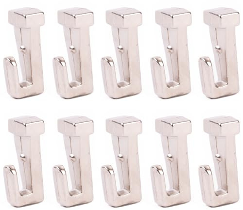 SOFT-RAIL® 10 St. Gleithaken, Silber vernickelt