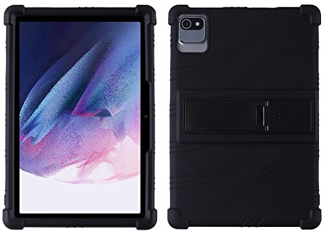 FKQLH Hülle für MB1001 Tablet 10.1, Stoßfest Schützend Hüllen für Moderness MB1001/Okaysea 10.1 Tablet,for HAPPYBE/ANYLAKE/Freeski OLEXEX Bestski/Velorim/CZZ 10 Zoll, Schwarz