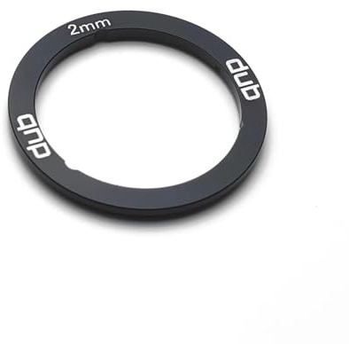 takewell Dub Innenlager-Spacer für SRAM Dub Innenlagereinbau, Aluminium, Schwarz, 1 Stück