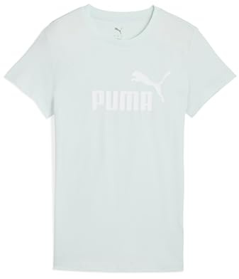 PUMA Ess No. 1 Logo Tee (s), Magliette Unisex - Adulto, Peaceful Blue, S