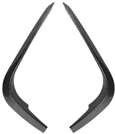 Frontspoiler Lippe Für B&MW E90 E91 320d 330i 335d 325i 335i Pre-Lci Frontstoßstange Lip Splitter Canards Nebelscheinwerfer Lihgt Trim Air Cover 2009 Bis 2012(Carbon Look Up)
