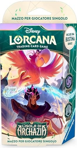 Ravensburger - Disney Lorcana TCG Set 7: Baraja Archazia's | Juegos De Cartas para Adultos Y Niños con 60 Cartas Disney Lorcana | Juegos Niños 8 Años En Coleccionables | Regalo Niño 8 Años