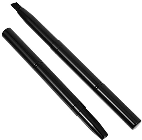 DEARMAMY 2pezzi Pennello Per Sopracciglia Angolato Doppia Estremità Pennello Per Sopracciglia Beauty Brow Brush