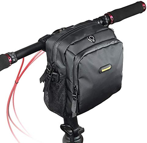Rhinowalk Bike Handlebar Bag Bike Front Bag Road Bike Bag Bike Frame Bag Bike Basket Bag Bicycle Bag Professional Cycling Accessories-S