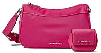 Michael Kors 32R3SJ6C8C-614 JET SET MD XBODY STRAP Donna CERISE Taglia Unica