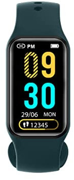 Blackview R1 - Orologio da polso sportivo, 24 modalità di allenamento, notifiche intelligenti, monitoraggio della frequenza cardiaca e del sonno, calendario mestruale, impermeabile IP68, cinturino