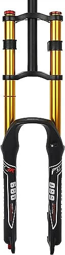MTB Forcella ammortizzata ad aria Forcelle ammortizzate MTB Forcella ammortizzata MTB 26 27,5 29 pollici DH Mountainbike Forcella anteriore Freno a disco QR Forcella downhill Pressione aria Dritto 1-1