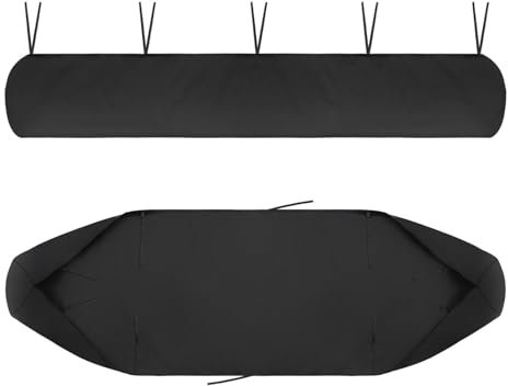 XHDZSW Markisenabdeckung, Markisenschutzhülle Schutzhülle Für Markisen Abdeckung Für Markisen Für Die Lagerung, Markisenschutzhülle Rain Canopy Storage Bag (4.5m,Schwarz)
