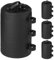 SWAWIS 4 Piezas Pesos para Carpas de 500D PVC, 10L Bolsa Arena Contrapeso con Dispositivo Antirretorno, Peso per Pergola para Tienda de Campaña Emergente Sombrillas de P atio(Negra)
