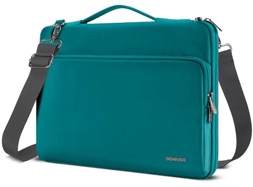 DOMISO Laptoptasche Laptop Tasche für 15 Zoll MacBook Air M5 2026/M4/M3/M2 | Laptophülle MacBook Tasche Laptop Hülle Case mit Griff für MacBook Air 15 Zoll(2026–2023),Wasserdichte Schutzhülle,Türkis