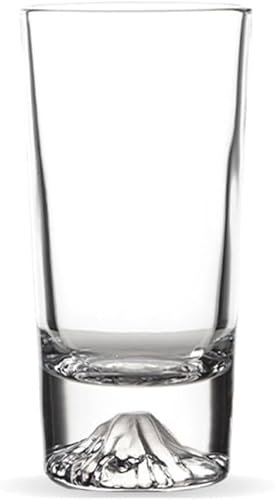 WZYYCV Bicchieri Bicchieri da Vino in Vetro Trasparente Bicchieri da Birra Bicchieri da Cocktail Rotondi Bicchieri da Succo Bicchieri da Whisky Bicchiere Birra