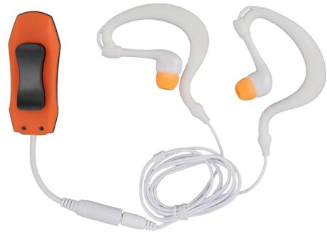 Unterwasser -MP3 -Player IPX8 Music Player mit 8 GB Speicher, 120 -mAh -Batteriekapazität mit Einer Reihe von 8 Stunden Wiederaufladbaren USB2.0 -Musikplayer Zum Schwimmen Im (8GB)