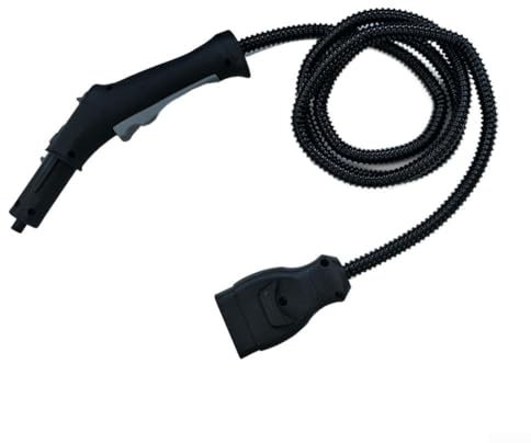 Tuyau de raccordement avec poignée pour nettoyeur vapeur Karcher SC5, SC5800C, SG 4/4, 2 x 5 m