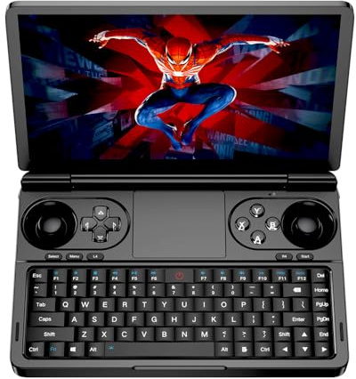 WEELIAO GPD Win Mini Pro 2025 PC da gioco portatile, 7 pollici 120Hz FHD, AMD Ryzen AI 9 HX 370 (12C/24T), 32 GB di RAM, Windows 11, Joystick Hall, 1920X1080 Touchscreen Portatile Gaming Laptop