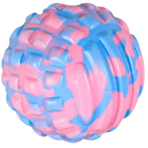 ibasenice Massageball für Schmerzende Muskeln aus Eva Material zur Muskelentspannung und Tragbarer Faszienball für Rücken Nacken und Fuß in Verschiedenen Farben für Alltag