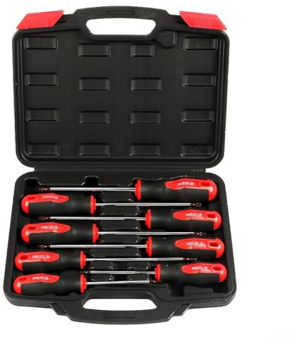 Lot de 8 tournevis magnétiques, pour tournevis TORX, tête magnétique avec poignée d'extension magnétique, pour réparation d'appareils ménagers, meubles, réparation de voiture