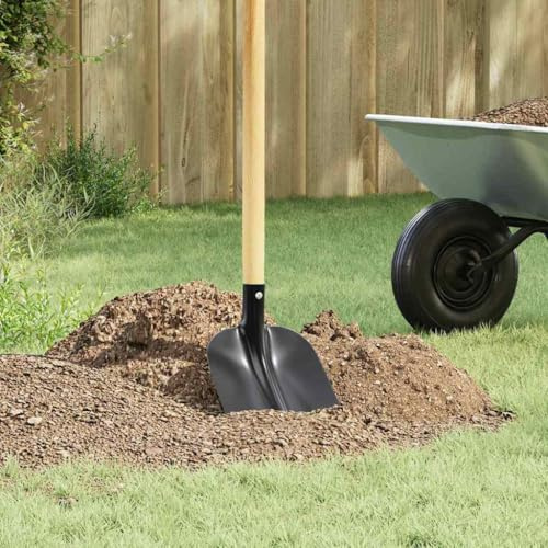 Générique Tête de Pelle 4 pcs Noir 34,5 x 24 cm Acier Enduit de Poudre,Maison & Jardin,Pelouses & Jardins,Jardinage,Outils de Jardinage,Pelles & bêches,Noir,4.92 KG,42019407