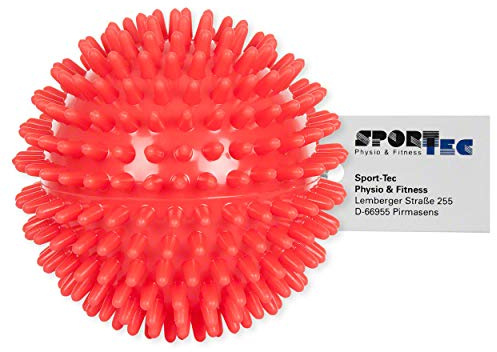 Sport-Tec Igelball Massageball Reflexzonen Massage Selbstmassage, Härtegrad: mittel