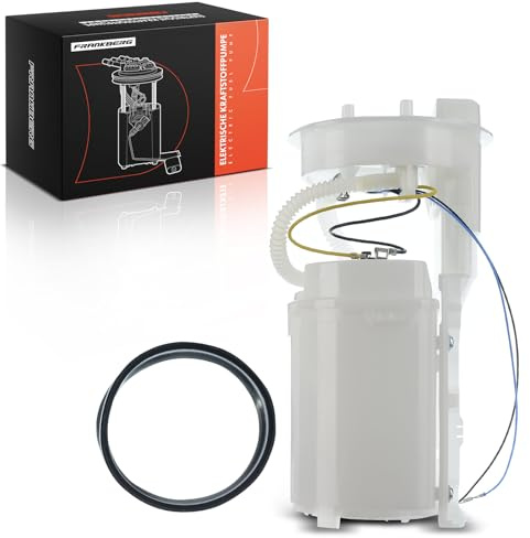 Frankberg Kraftstoffpumpe Benzinpumpe Kraftstoff-Fördereinheit Modul Satz | ohne Drucksensor, 4-Polig, 8L0919051J; Kompatibel mit New Beetle 1C1 9C1, B.o.r.a 1J2, R.o.o.m.s.t.e.r 5J7, A3 8L1, A3 8P1