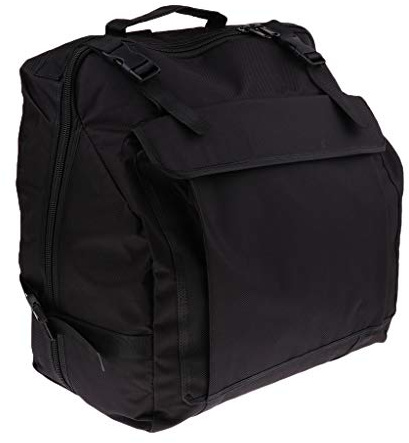 SDENSHI Akkordeon Tasche Koffer Rucksack mit Verstellbarem Schultergurte für 60-120 Bass, Wasserdicht, Akkordeon Gigbag - 120 Bass