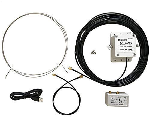 MLA-30 Loop Antenna Active Receiving Antenna 100kHz - 30MHz for Short Wave Radio