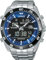 Lorus Orologio Analogico-Digitale al Quarzo Uomo con Cinturino in Metallo RW629AX5