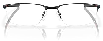 Oakley Herren OX3218 Socket 5.5 Rechteckiger Brillenrahmen für Sehstärke Satin Black/Demo Linse, 56 mm, Satin Black/Demo Linse, 56 mm, Satin-Schwarz/Demo-Gläser, 56 mm