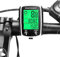 Bike Computer Universal 19 Functions IP54 Waterproof Bicycle Speedometer Odometer Wired Cycling Computer Touch Screen with LCD Backlight Display, Auto Start/Stop for MTB Road Cycling Accessories
