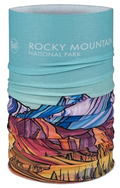 BUFF®| Neckwear CoolNet UV® Flexible, UPF 50 Protection, Lightweight, Elastic, Recycled Material, Sports, Summer, Men, Women, One Size, National Park