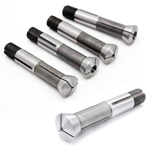 Juqoyue Juego de Mandriles de 4, 6, 8, 10 y 12 mm, Amoladora Herramientas Universal, Portabrocas U2, Amoladora de Cuchillos de Grabado, Accesorios para Herramientas de Sujeción, 5 Piezas