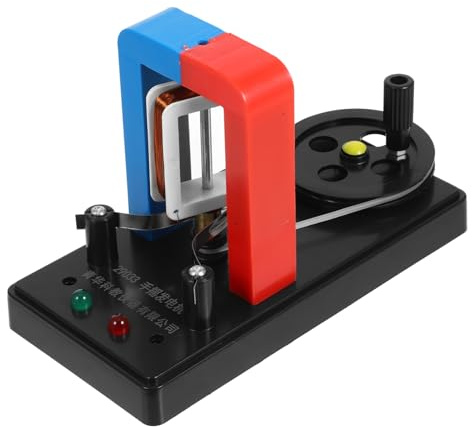 iplusmile Generatore Elettrico per Esperimenti Kit Didattico Sicuro e per Laboratori Scolastici per Esperimenti Elettricità Dc Ac
