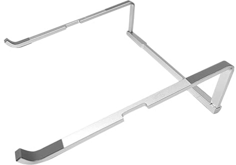 Operitacx Laptop Stand for Desk Foldable Aluminum Alloy Stand Stylish Lightweight Riser for Office Home Use