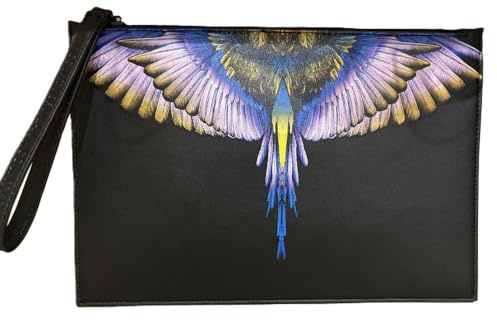 County Of Milan Uomo Pochette COMAF25013 Poliuretano Blu Taglia Unica